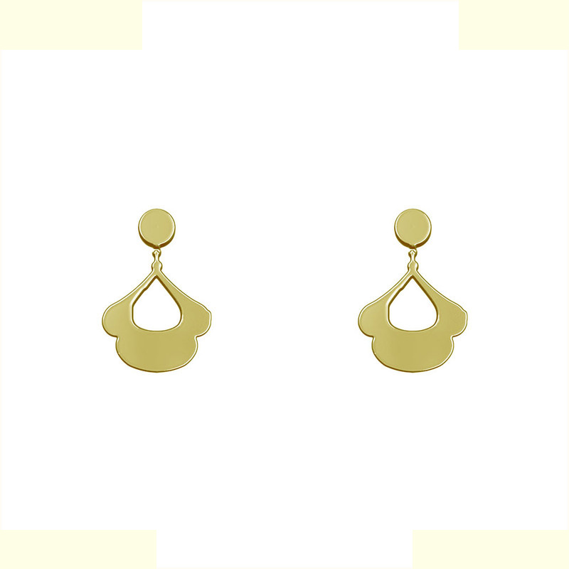 گوشواره طلا 18 عیار زنانه مدوپد مدل هندسی کد GA1-14503 گوشواره طلا 18 عیار زنانه مدوپد مدل هندسی کد GA1-14503