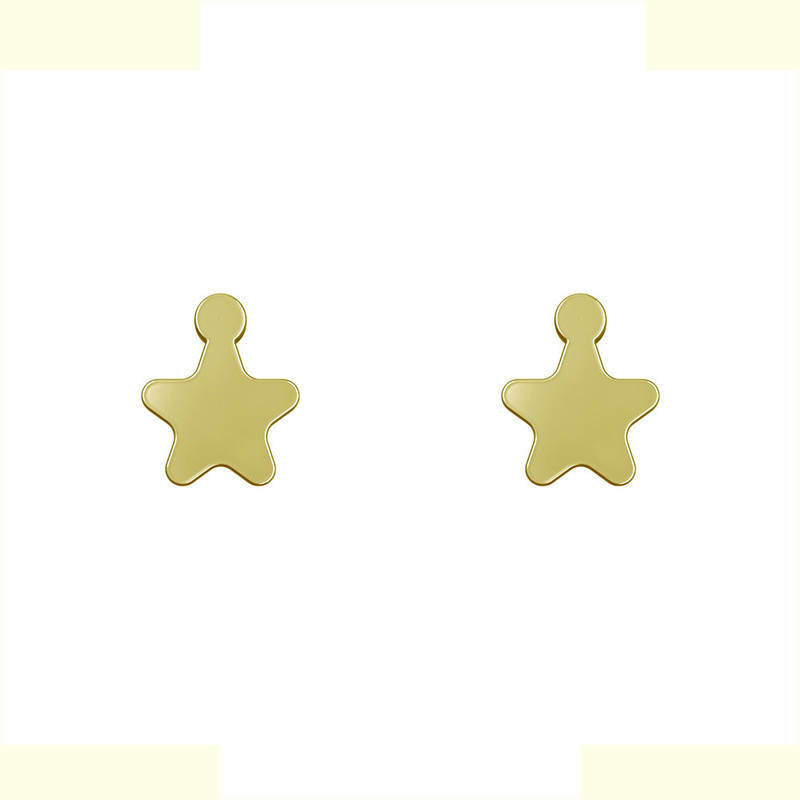 گوشواره طلا 18 عیار زنانه مدوپد مدل ستاره کد GA1-14582 گوشواره طلا 18 عیار زنانه مدوپد مدل ستاره کد GA1-14582