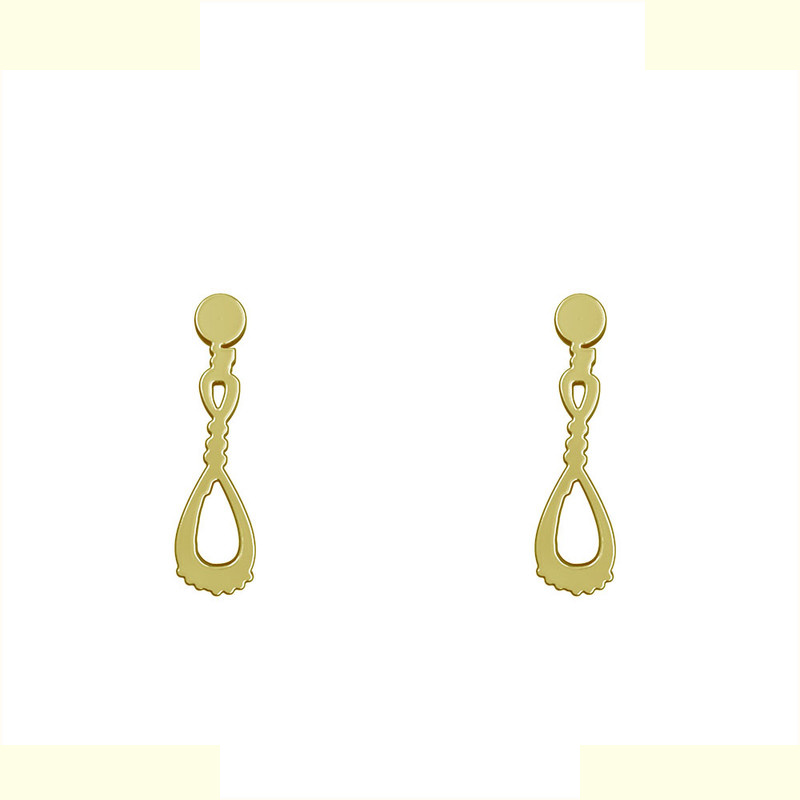 گوشواره طلا 18 عیار زنانه مدوپد مدل هندسی کد GA1-14681 گوشواره طلا 18 عیار زنانه مدوپد مدل هندسی کد GA1-14681