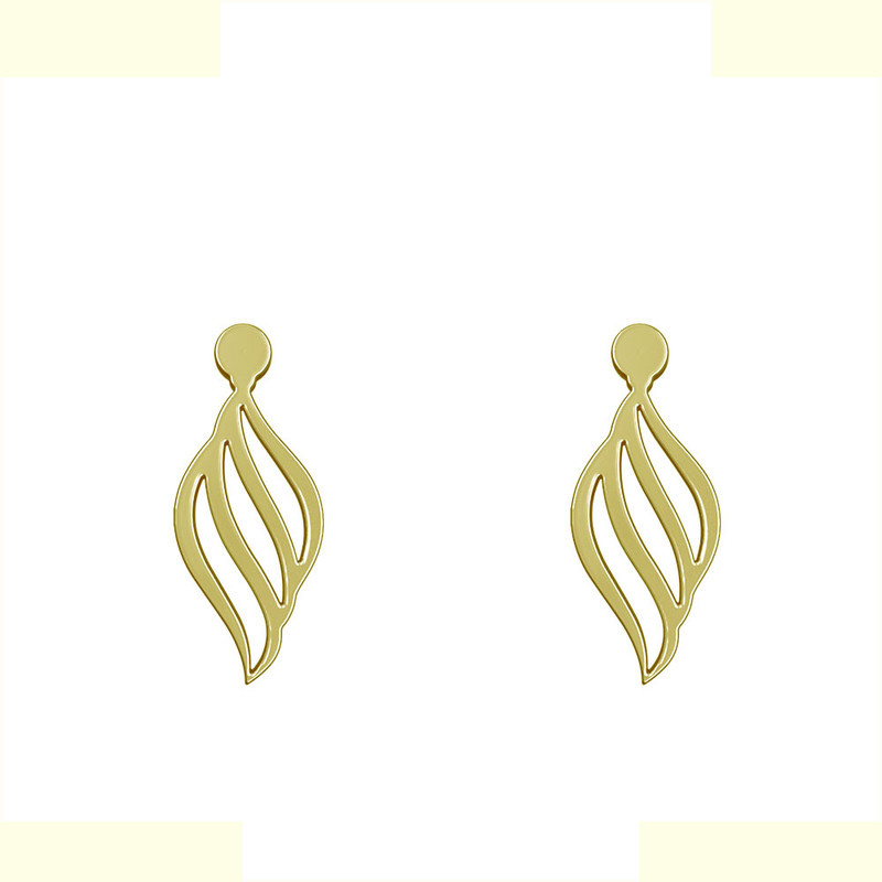 گوشواره طلا 18 عیار زنانه مدوپد مدل هندسی کد GA1-14712 گوشواره طلا 18 عیار زنانه مدوپد مدل هندسی کد GA1-14712