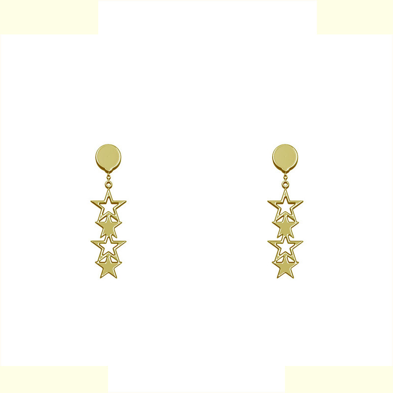 گوشواره طلا 18 عیار زنانه مدوپد مدل ستاره کد GA1-14764 گوشواره طلا 18 عیار زنانه مدوپد مدل ستاره کد GA1-14764