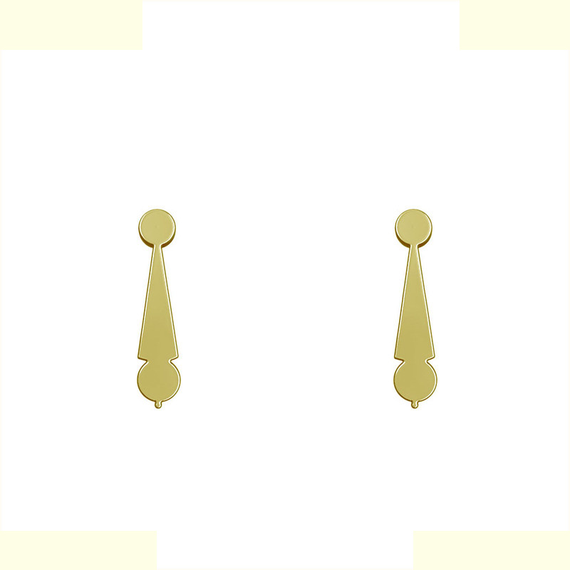 گوشواره طلا 18 عیار زنانه مدوپد مدل هندسی کد GA1-14925 گوشواره طلا 18 عیار زنانه مدوپد مدل هندسی کد GA1-14925