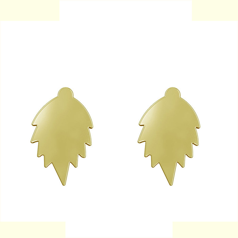 گوشواره طلا 18 عیار زنانه مدوپد مدل برگ کد GA1-14964 گوشواره طلا 18 عیار زنانه مدوپد مدل برگ کد GA1-14964