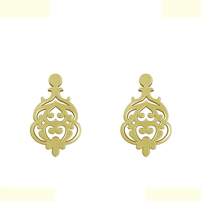 گوشواره طلا 18 عیار زنانه مدوپد مدل هندسی کد GA1-15185 گوشواره طلا 18 عیار زنانه مدوپد مدل هندسی کد GA1-15185