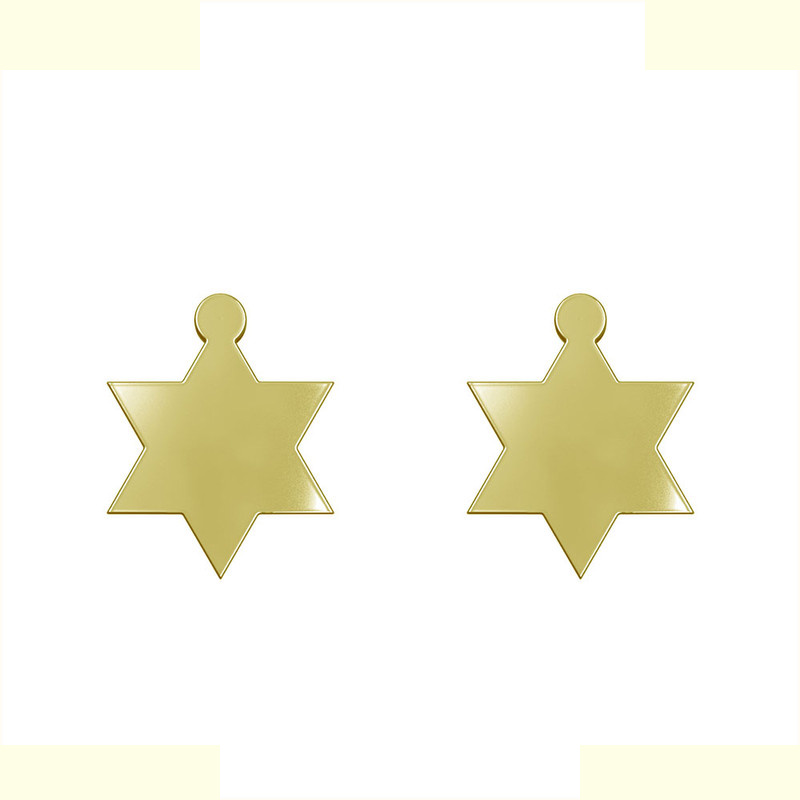 گوشواره طلا 18 عیار زنانه مدوپد مدل ستاره کد GA1-15359 گوشواره طلا 18 عیار زنانه مدوپد مدل ستاره کد GA1-15359