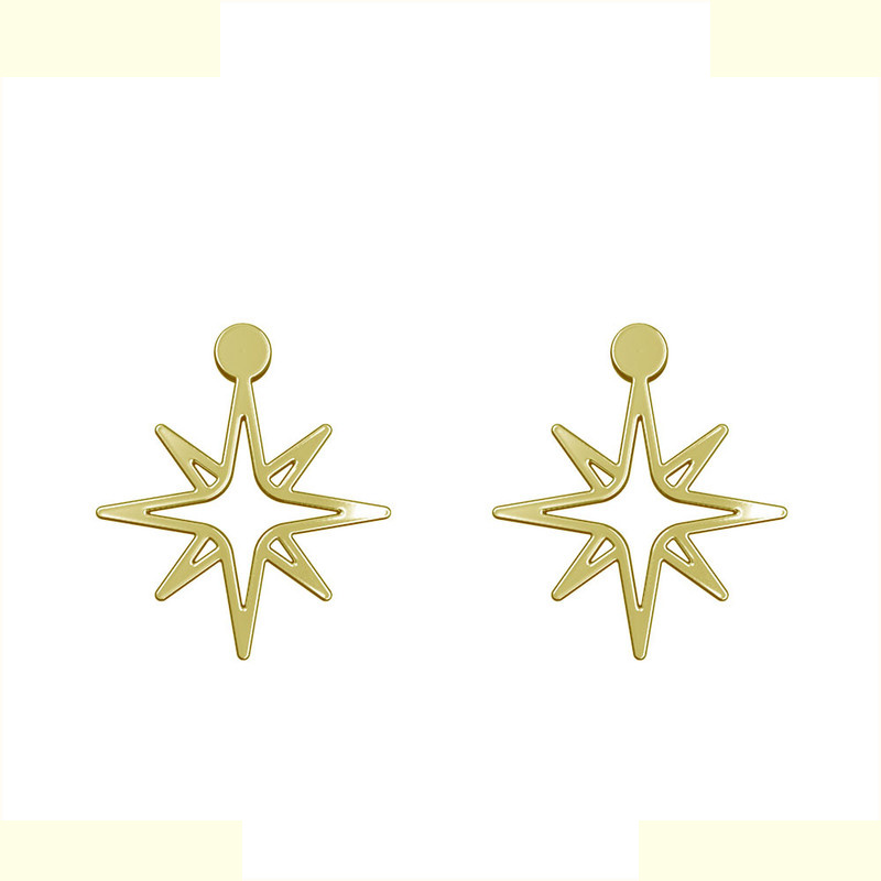 گوشواره طلا 18 عیار زنانه مدوپد مدل ستاره کد GA1-15433 گوشواره طلا 18 عیار زنانه مدوپد مدل ستاره کد GA1-15433