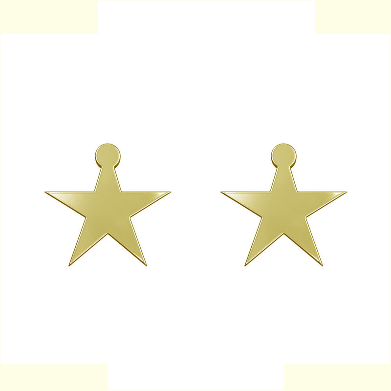 گوشواره طلا 18 عیار زنانه مدوپد مدل ستاره کد GA1-15506 گوشواره طلا 18 عیار زنانه مدوپد مدل ستاره کد GA1-15506