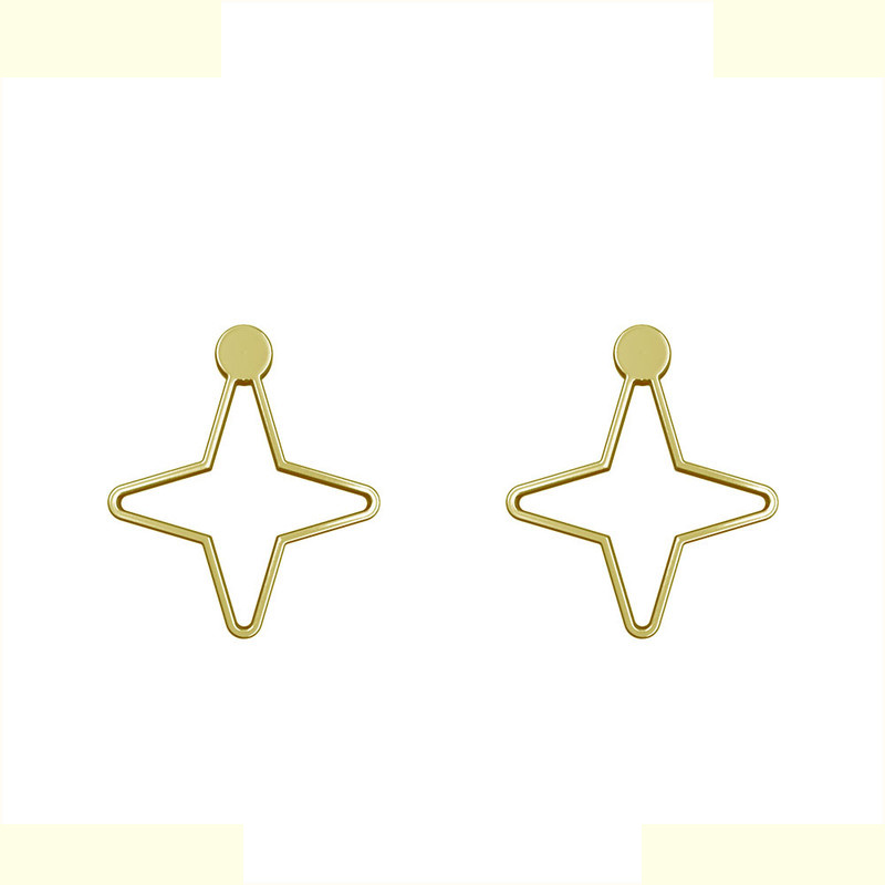 گوشواره طلا 18 عیار زنانه مدوپد مدل ستاره کد GA1-15552 گوشواره طلا 18 عیار زنانه مدوپد مدل ستاره کد GA1-15552