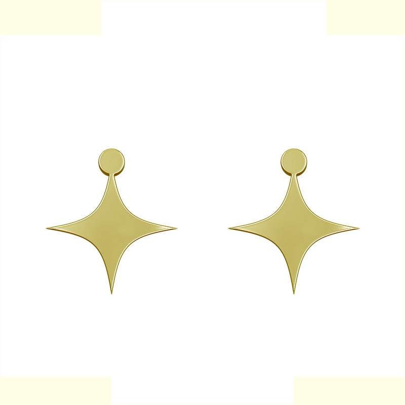 گوشواره طلا 18 عیار زنانه مدوپد مدل ستاره کد GA1-15578 گوشواره طلا 18 عیار زنانه مدوپد مدل ستاره کد GA1-15578