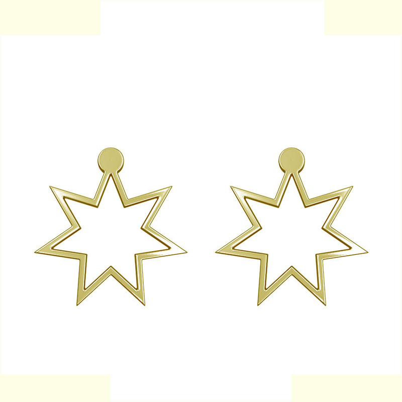 گوشواره طلا 18 عیار زنانه مدوپد مدل ستاره کد GA1-15579 گوشواره طلا 18 عیار زنانه مدوپد مدل ستاره کد GA1-15579