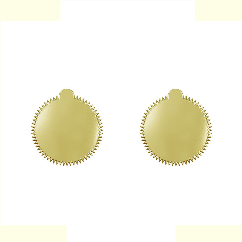 گوشواره طلا 18 عیار زنانه مدوپد مدل ستاره کد GA1-15601 گوشواره طلا 18 عیار زنانه مدوپد مدل ستاره کد GA1-15601