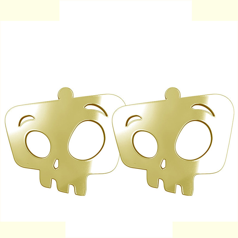 گوشواره طلا 18 عیار زنانه مدوپد مدل جمجمه کد GA1-15674 گوشواره طلا 18 عیار زنانه مدوپد مدل جمجمه کد GA1-15674