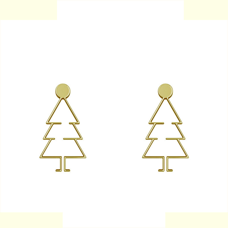 گوشواره طلا 18 عیار زنانه مدوپد مدل درخت کد GA1-15773 گوشواره طلا 18 عیار زنانه مدوپد مدل درخت کد GA1-15773