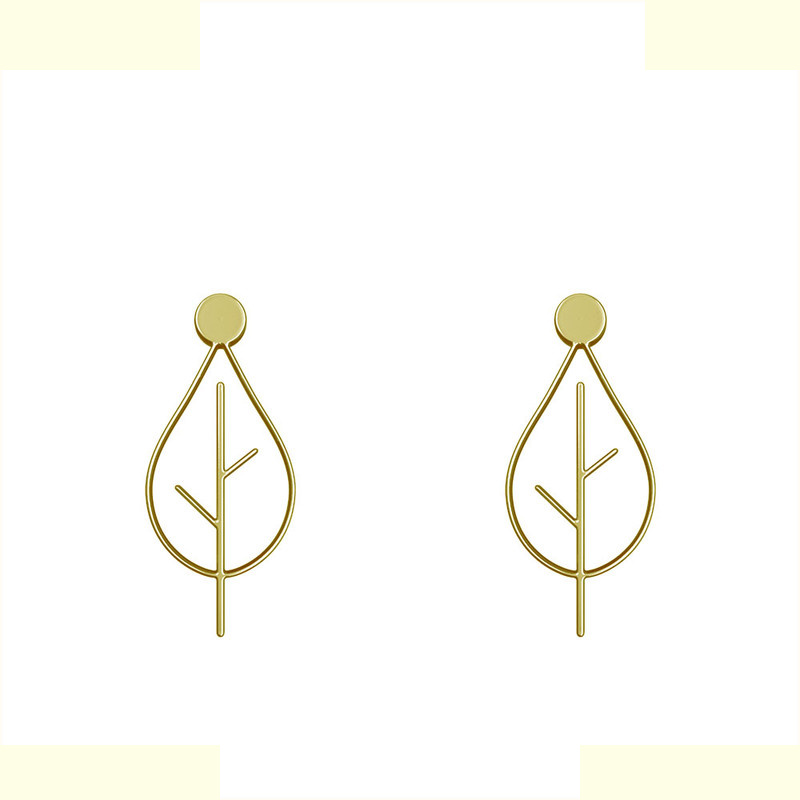 گوشواره طلا 18 عیار زنانه مدوپد مدل درخت کد GA1-15849 گوشواره طلا 18 عیار زنانه مدوپد مدل درخت کد GA1-15849