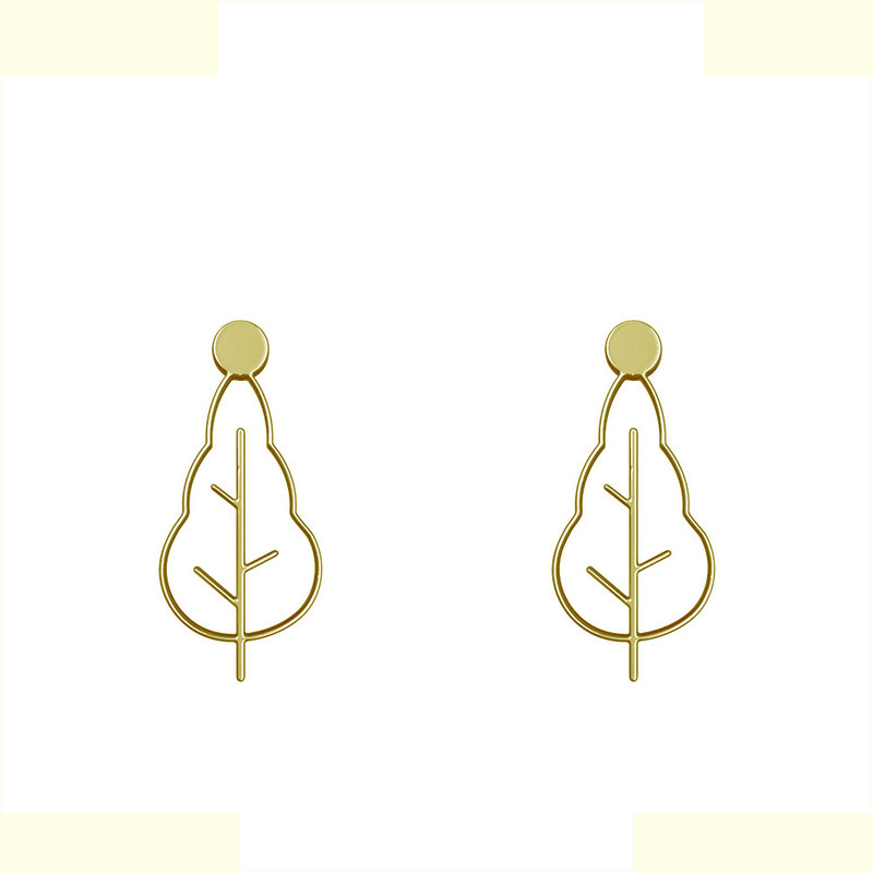 گوشواره طلا 18 عیار زنانه مدوپد مدل درخت کد GA1-15848 گوشواره طلا 18 عیار زنانه مدوپد مدل درخت کد GA1-15848