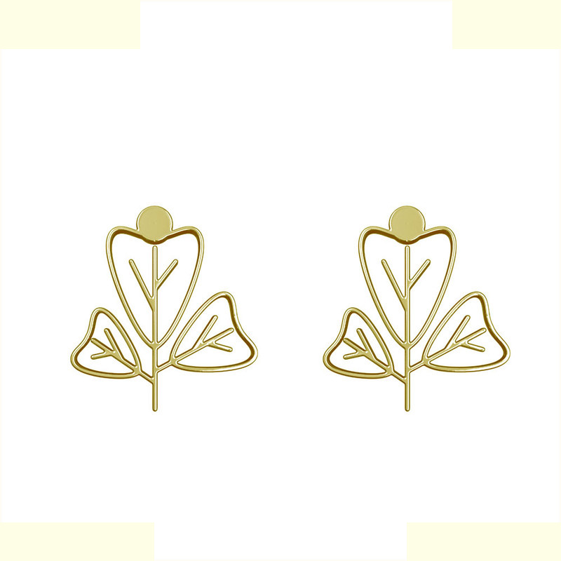 گوشواره طلا 18 عیار زنانه مدوپد مدل برگ کد GA1-15873 گوشواره طلا 18 عیار زنانه مدوپد مدل برگ کد GA1-15873