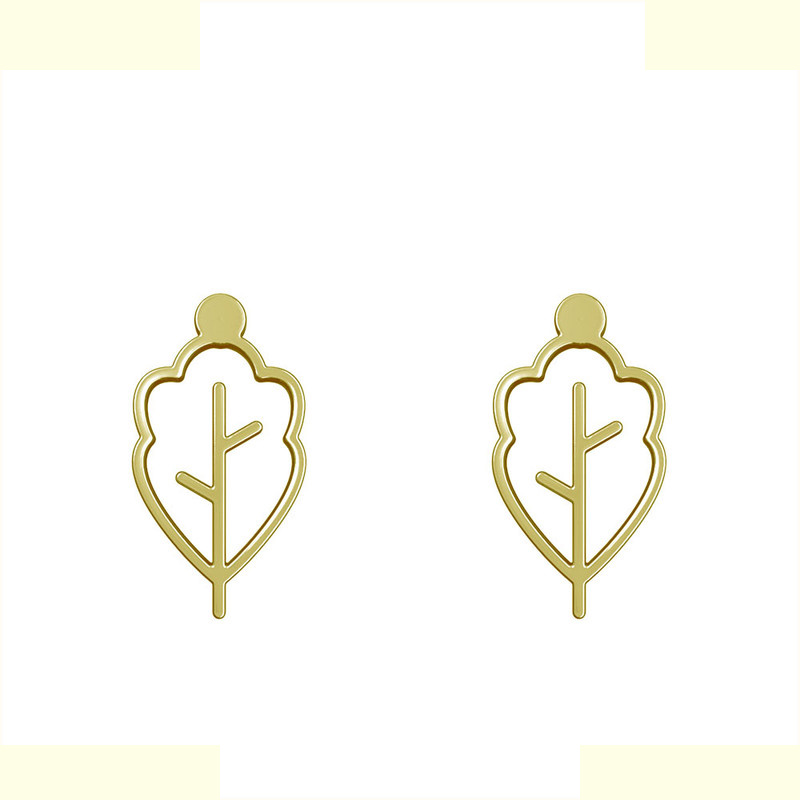 گوشواره طلا 18 عیار زنانه مدوپد مدل برگ کد GA1-15896 گوشواره طلا 18 عیار زنانه مدوپد مدل برگ کد GA1-15896