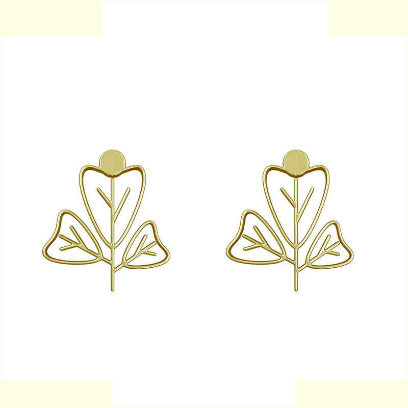 گوشواره طلا 18 عیار زنانه مدوپد مدل برگ کد GA1-15909 گوشواره طلا 18 عیار زنانه مدوپد مدل برگ کد GA1-15909