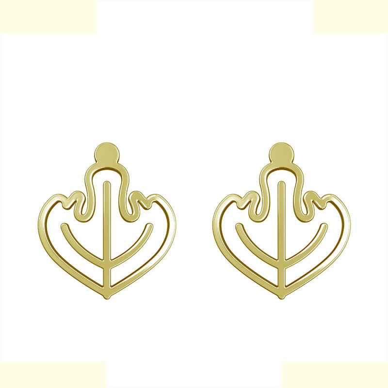 گوشواره طلا 18 عیار زنانه مدوپد مدل برگ کد GA1-15928 گوشواره طلا 18 عیار زنانه مدوپد مدل برگ کد GA1-15928