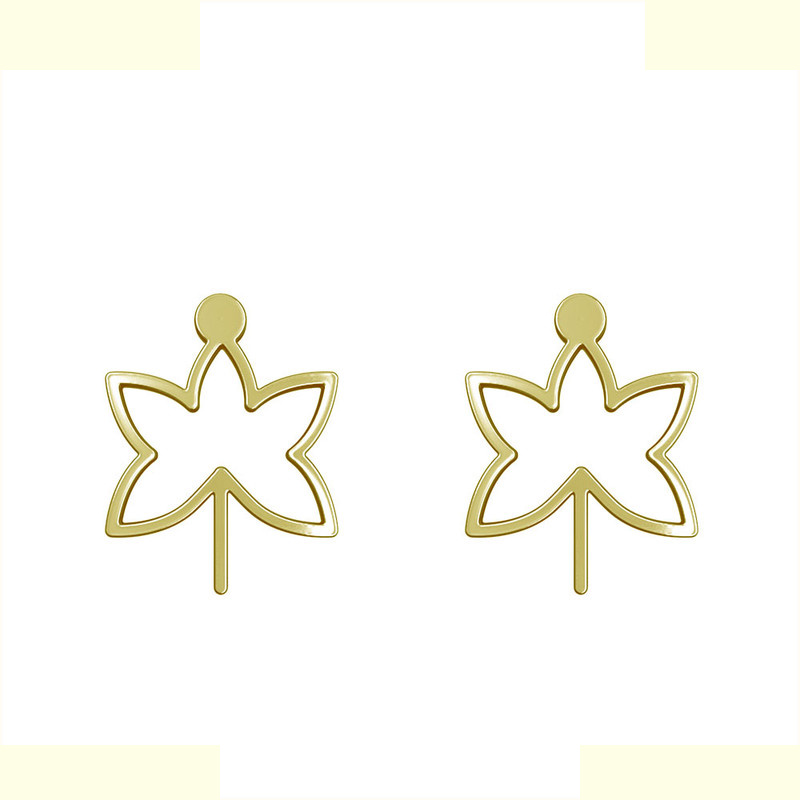 گوشواره طلا 18 عیار زنانه مدوپد مدل برگ کد GA1-16031 گوشواره طلا 18 عیار زنانه مدوپد مدل برگ کد GA1-16031