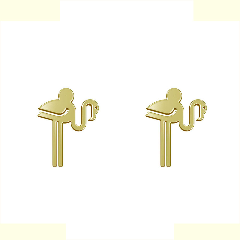 گوشواره طلا 18 عیار زنانه مدوپد مدل لک لک کد GA1-16046 گوشواره طلا 18 عیار زنانه مدوپد مدل لک لک کد GA1-16046