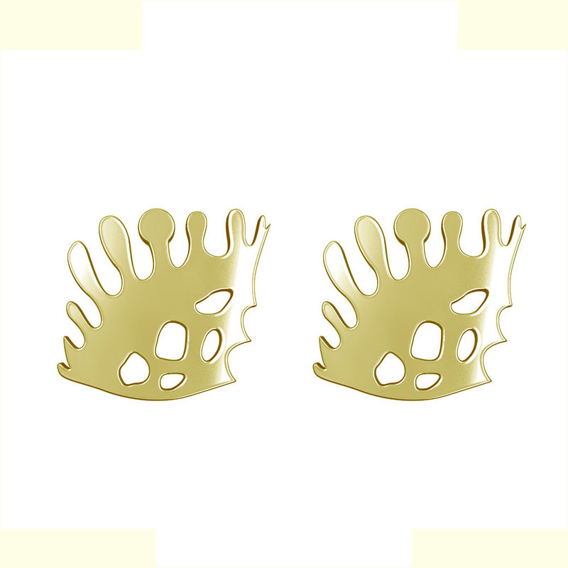 گوشواره طلا 18 عیار زنانه مدوپد مدل هندسی کد GA1-16238 گوشواره طلا 18 عیار زنانه مدوپد مدل هندسی کد GA1-16238