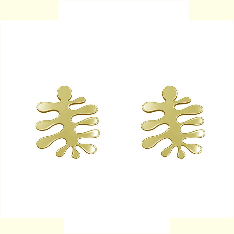 گوشواره طلا 18 عیار زنانه مدوپد مدل هندسی کد GA1-16239 گوشواره طلا 18 عیار زنانه مدوپد مدل هندسی کد GA1-16239