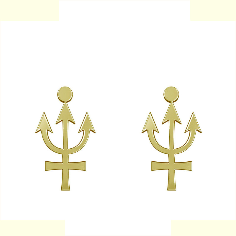 گوشواره طلا 18 عیار زنانه مدوپد مدل هندسی کد GA1-16270 گوشواره طلا 18 عیار زنانه مدوپد مدل هندسی کد GA1-16270