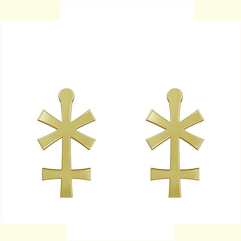 گوشواره طلا 18 عیار زنانه مدوپد مدل هندسی کد GA1-16279 گوشواره طلا 18 عیار زنانه مدوپد مدل هندسی کد GA1-16279