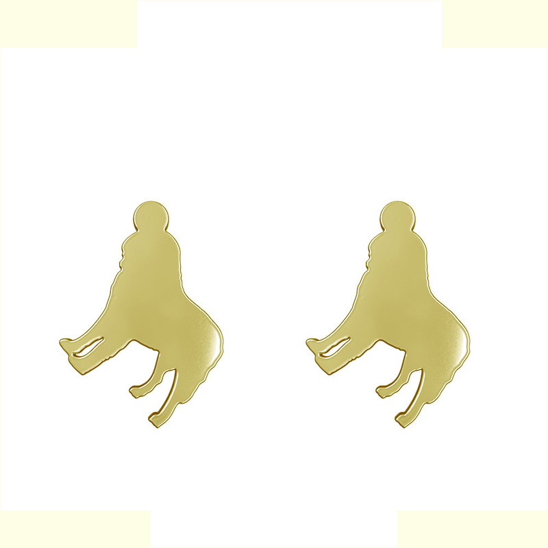 گوشواره طلا 18 عیار زنانه مدوپد مدل سگ کد GA1-16517 گوشواره طلا 18 عیار زنانه مدوپد مدل سگ کد GA1-16517