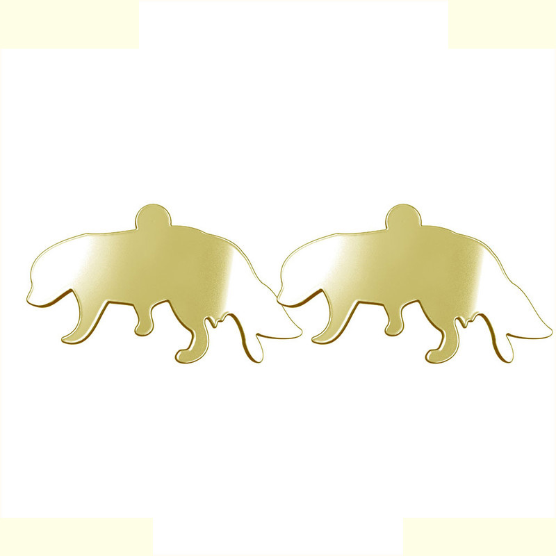 گوشواره طلا 18 عیار زنانه مدوپد مدل سگ کد GA1-16573 گوشواره طلا 18 عیار زنانه مدوپد مدل سگ کد GA1-16573