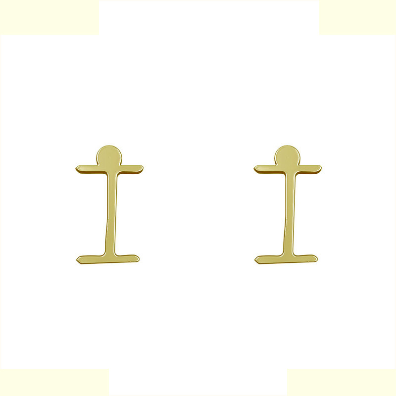 گوشواره طلا 18 عیار زنانه مدوپد مدل حرف I کد GA1-16973 گوشواره طلا 18 عیار زنانه مدوپد مدل حرف I کد GA1-16973