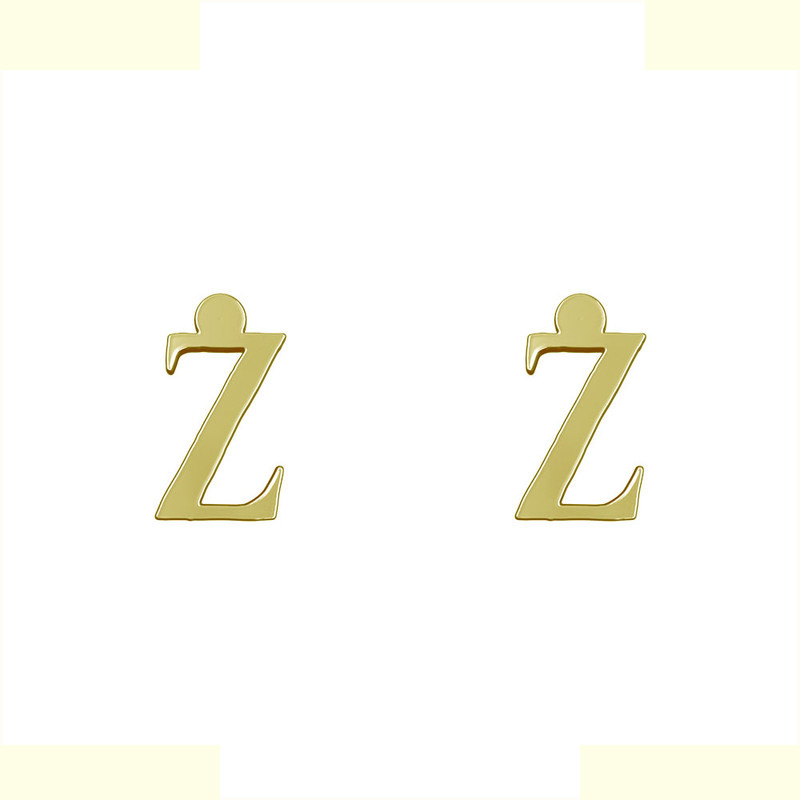 گوشواره طلا 18 عیار زنانه مدوپد مدل حرف Z کد GA1-17068 گوشواره طلا 18 عیار زنانه مدوپد مدل حرف Z کد GA1-17068