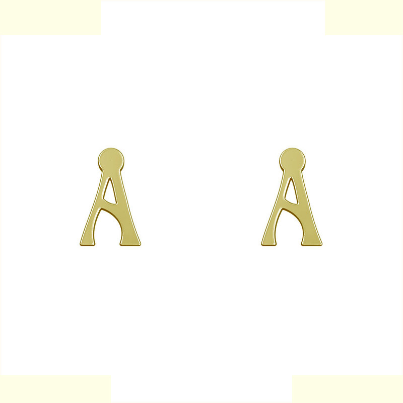 گوشواره طلا 18 عیار زنانه مدوپد مدل حرف A کد GA1-17121 گوشواره طلا 18 عیار زنانه مدوپد مدل حرف A کد GA1-17121