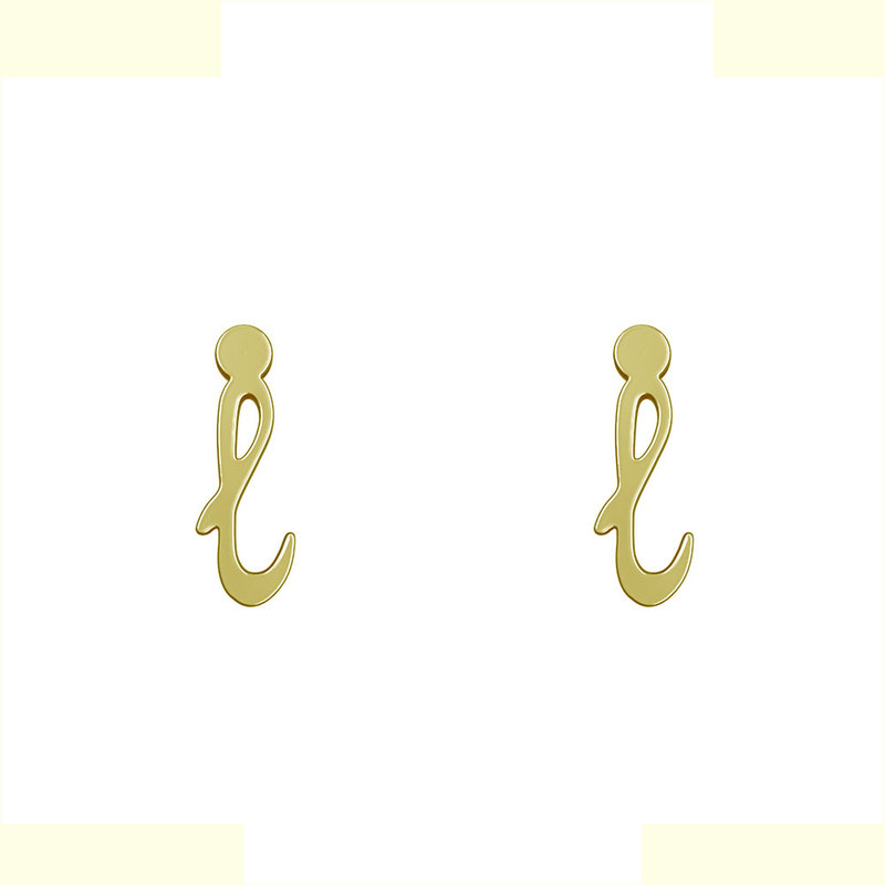 گوشواره طلا 18 عیار زنانه مدوپد مدل حرف L کد GA1-17119 گوشواره طلا 18 عیار زنانه مدوپد مدل حرف L کد GA1-17119