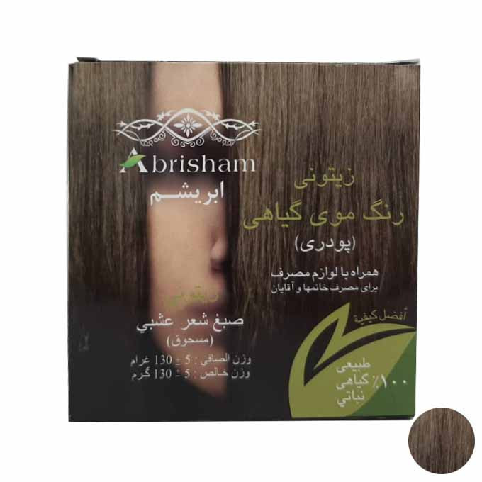 پودر رنگ مو ابریشم مدل co103 وزن 130 گرم رنگ زیتونی پودر رنگ مو ابریشم مدل co103 وزن 130 گرم رنگ زیتونی