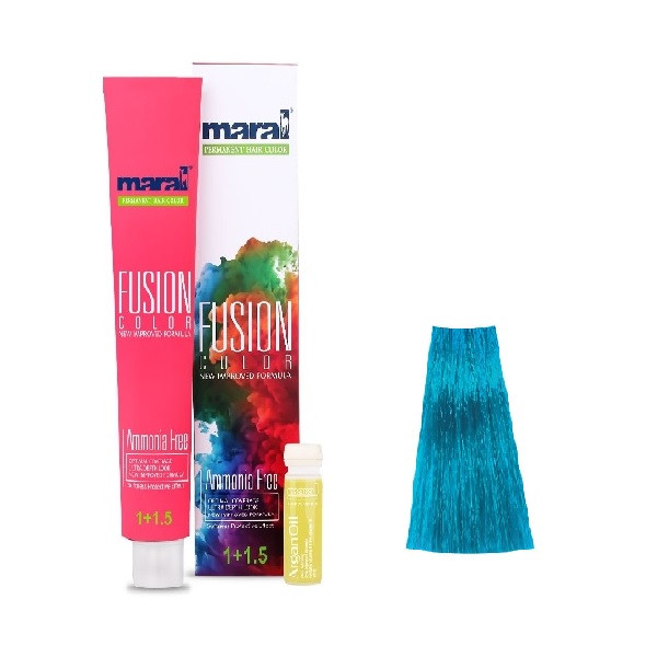 رنگ مو مارال مدل Fusion شماره 7.105 حجم 100 میلی لیتر رنگ آبی رویال رنگ مو مارال مدل Fusion شماره 7.105 حجم 100 میلی لیتر رنگ آبی رویال