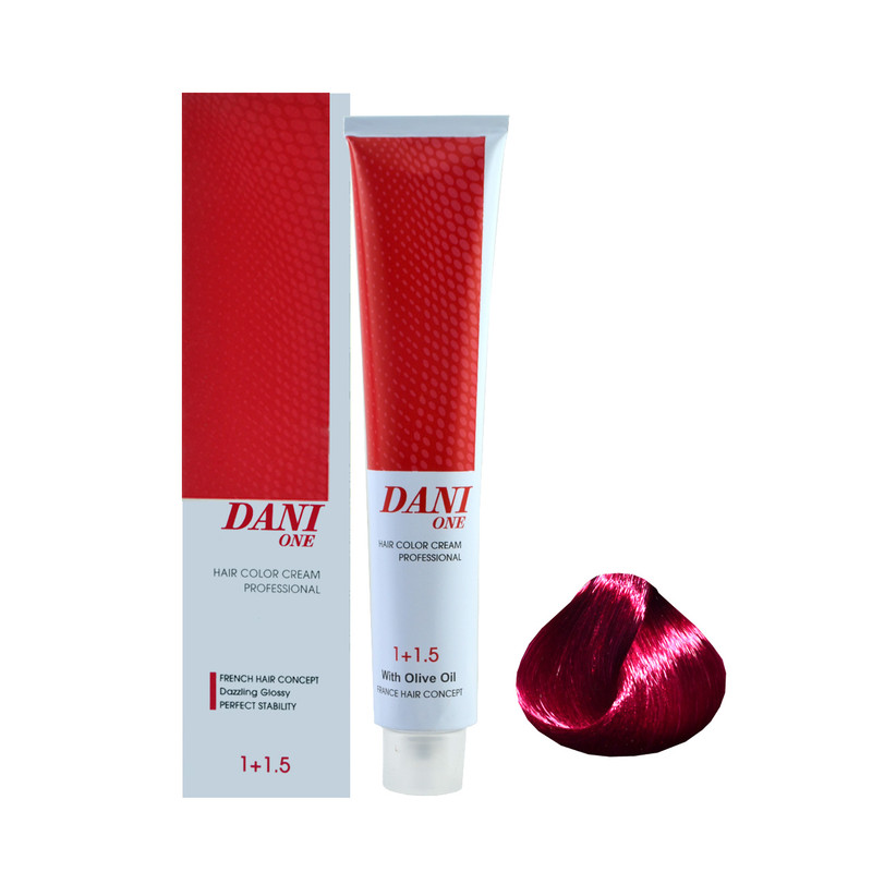 رنگ مو دنی وان شماره 6.26 حجم 100 میلی لیتر رنگ سرخابی رنگ مو دنی وان شماره 6.26 حجم 100 میلی لیتر رنگ سرخابی