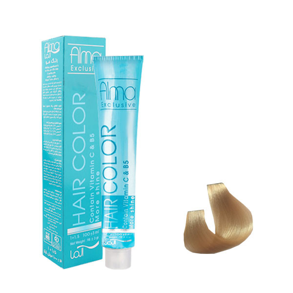رنگ مو آلما شماره 10 حجم 100 میلی لیتر رنگ بلوند پلاتینه رنگ مو آلما شماره 10 حجم 100 میلی لیتر رنگ بلوند پلاتینه