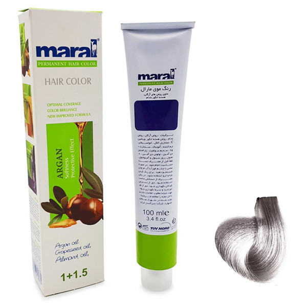 رنگ مو مارال شماره 5.110 حجم 100 میلی لیتر رنگ ذغال سنگی رنگ مو مارال شماره 5.110 حجم 100 میلی لیتر رنگ ذغال سنگی