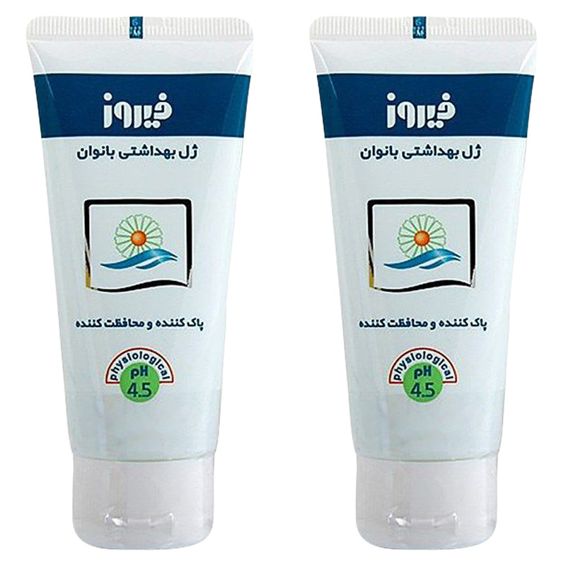 ژل بهداشتی بانوان فیروز مدل A12 حجم 150 میلی لیتر بسته 2 عددی ژل بهداشتی بانوان فیروز مدل A12 حجم 150 میلی لیتر بسته 2 عددی
