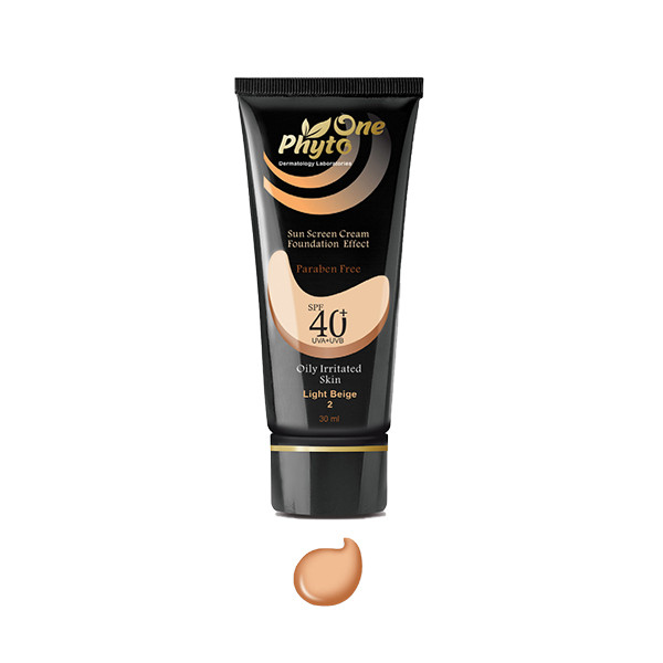 کرم ضد آفتاب رنگی فیتووان مدل Light Beige SPF 40 مناسب پوست های چرب حجم 30 میلی لیتر کرم ضد آفتاب رنگی فیتووان مدل Light Beige SPF 40 مناسب پوست های چرب حجم 30 میلی لیتر