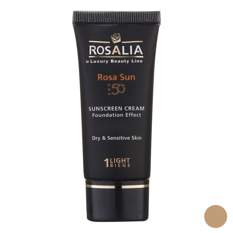 کرم ضدآفتاب رنگی رزالیا SPF50 مدل Dry and Sensitive Skin، مناسب پوستهای خشک و حساس، حجم 40 میلیلیتر کرم ضدآفتاب رنگی رزالیا SPF50 مدل Dry and Sensitive Skin، مناسب پوستهای خشک و حساس، حجم 40 میلیلیتر