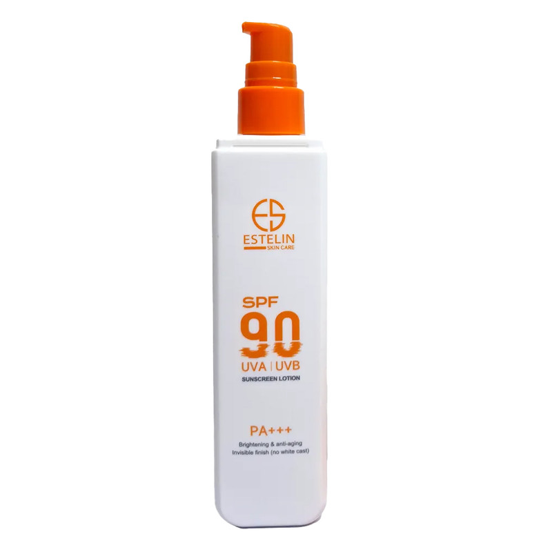 لوسیون ضد آفتاب بدون رنگ استیلن SPF 90 مدل Anti - Aging حاوی محافظ UVA ،UVB، مناسب برای انواع پوست حجم 120 میلیلیتر لوسیون ضد آفتاب بدون رنگ استیلن SPF 90 مدل Anti - Aging حاوی محافظ UVA ،UVB، مناسب برای انواع پوست حجم 120 میلیلیتر
