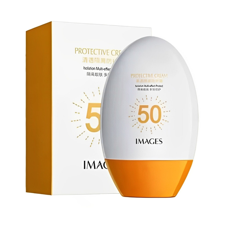 کرم ضد آفتاب بدون رنگ ایمجز SPF 50 مدل Protective مناسب انواع پوست حجم ۴۵ میلی لیتر کرم ضد آفتاب بدون رنگ ایمجز SPF 50 مدل Protective مناسب انواع پوست حجم ۴۵ میلی لیتر