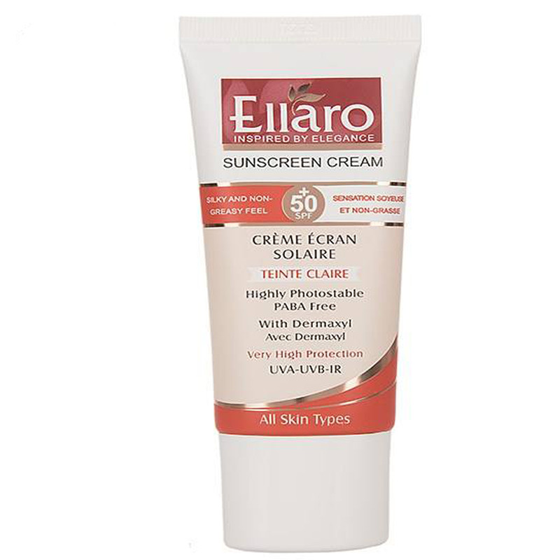 کرم ضد آفتاب الارو مدل teinte claire SPF+50 تحت لیسانس حجم 40 میلی لیتر کرم ضد آفتاب الارو مدل teinte claire SPF+50 تحت لیسانس حجم 40 میلی لیتر