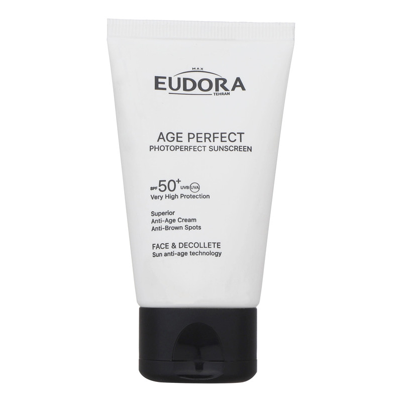 کرم ضد آفتاب بدون رنگ ادورامکس SPF 50 مدل Age Perfect مناسب انواع پوست حجم 40 میلیلیتر کرم ضد آفتاب بدون رنگ ادورامکس SPF 50 مدل Age Perfect مناسب انواع پوست حجم 40 میلیلیتر