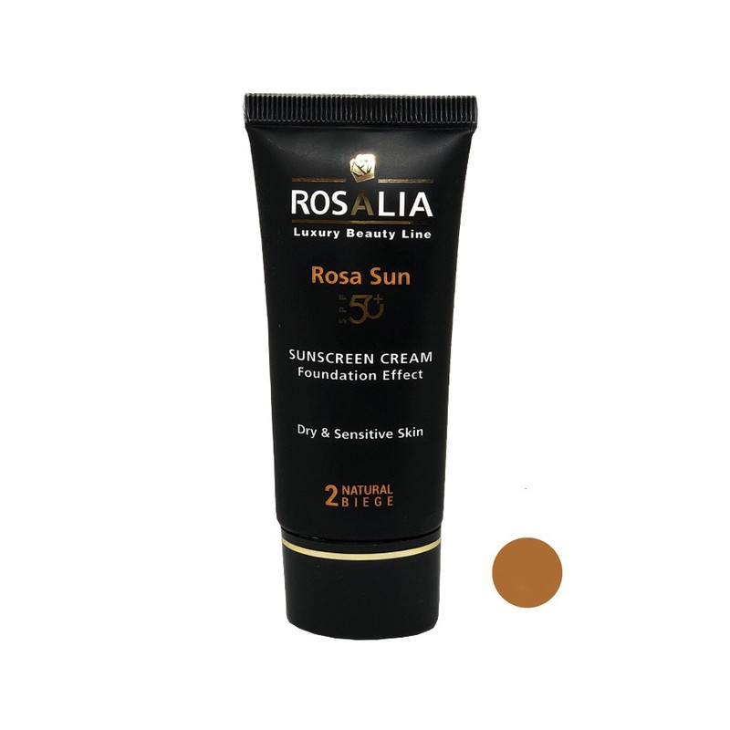 کرم ضد آفتاب رنگی رزالیا SPF50 مدل D-S Skin_LB مناسب پوست های خشک و حساس حجم 40 میلی لیتر کرم ضد آفتاب رنگی رزالیا SPF50 مدل D-S Skin_LB مناسب پوست های خشک و حساس حجم 40 میلی لیتر