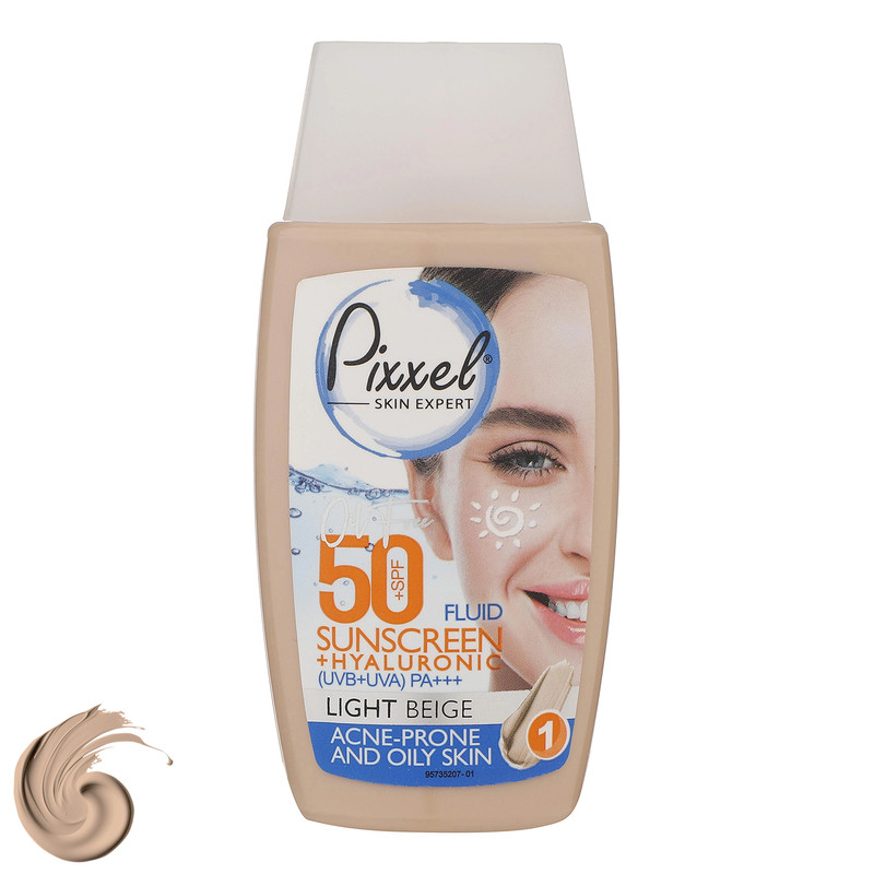 کرم ضدآفتاب رنگی پیکسل 50 SPFمدل LIGHT BEIGE مناسب برای پوستهای چرب، حجم 50 میلیلیتر کرم ضدآفتاب رنگی پیکسل 50 SPFمدل LIGHT BEIGE مناسب برای پوستهای چرب، حجم 50 میلیلیتر