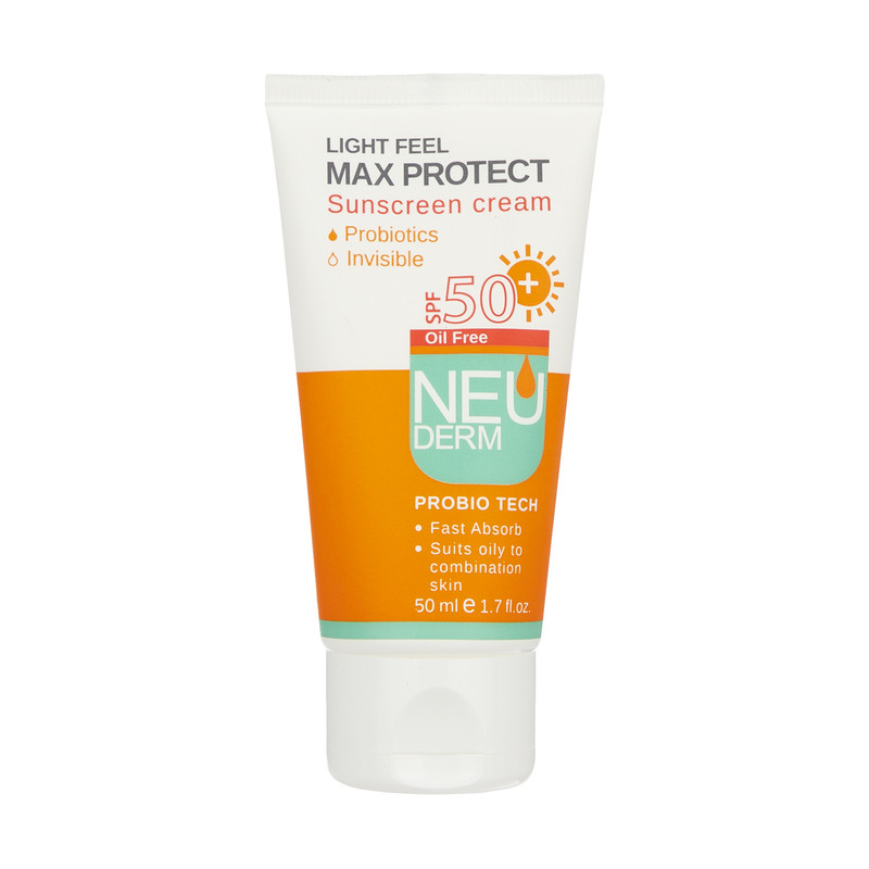 کرم ضد آفتاب نئودرم مدل Max Protect حجم 50 میلی لیتر کرم ضد آفتاب نئودرم مدل Max Protect حجم 50 میلی لیتر